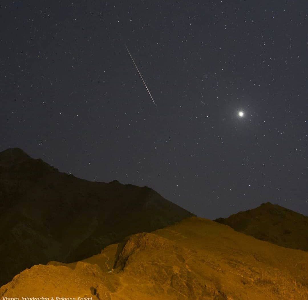 Perseid Meteor Showers